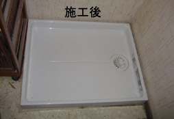 洋式便器、洗濯機パン取替、床張替工事　愛知県大府市　XCH1101RWS他
