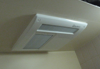 浴室暖房乾燥機取付工事　東京都中央区　V-123BZ