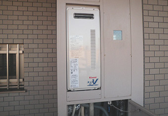 ガス給湯器取替工事　東京都品川区　RUF-VS2005AW-set