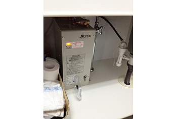 小型電気温水器取付工事　神奈川県横浜市 EHPN-F6N3