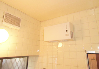 浴室暖房乾燥機取付工事　神奈川県茅ヶ崎市　TYR620
