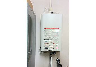 小型電気温水器取付工事　千葉県松戸市　EWM-14