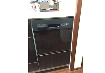 ビルトイン食器洗い乾燥機取替工事　神奈川県大和市　RKW-403C