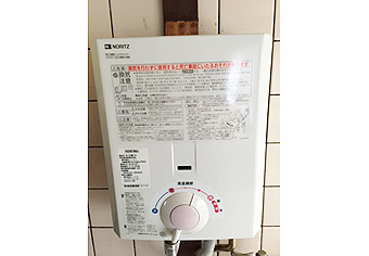 瞬間湯沸かし器取替工事 　東京都多摩区　GQ-520MW