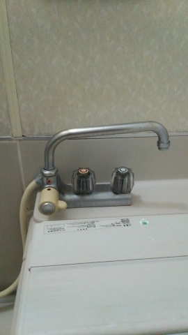 浴室水栓取替工事　栃木県宇都宮市　TM116CR