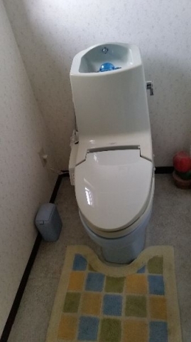 トイレ取替工事　兵庫県加西市　CES9313L