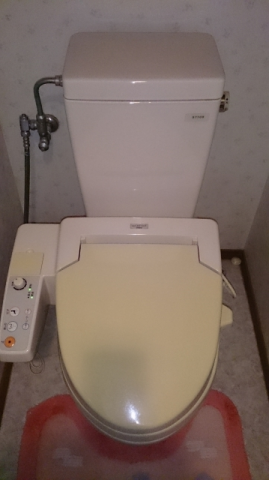 トイレ取替工事/床/壁紙張替え共　福岡県大牟田市　CES9766F