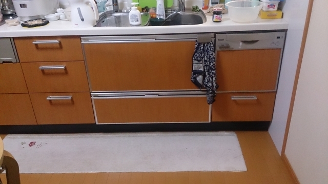 ビルトイン食洗機取替工事　徳島県阿南市　RKW-403C-SV-sale