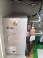 小型電気温水器取付工事　埼玉県坂戸市　EHPN-F13N2