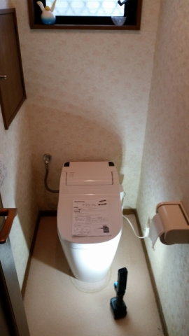 トイレ取替工事(笹原）　神奈川県相模原市中央区　XCH1101WS-sale