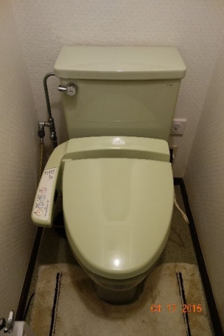 トイレ取替工事　奈良県生駒郡平群町　CES9767F