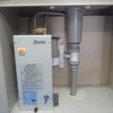 小型温水器取付工事　福岡県福岡市博多区　EHPN-F6N3-EFH4MK1H2