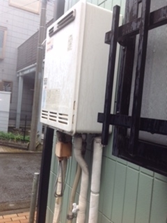 給湯器・浴室水栓（筒井）　神奈川県鎌倉市　RUF-E2405SAW-13A-set