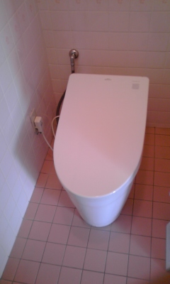 トイレ取替工事　和歌山県和歌山市　CES9897M
