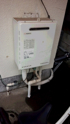 給湯器取替（エコジョーズ）・ガス配管取替　神奈川県大和市　GT-C2052SAWX2set-13A
