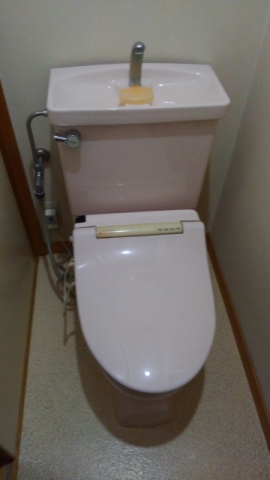 トイレ取替工事　静岡県磐田市　01