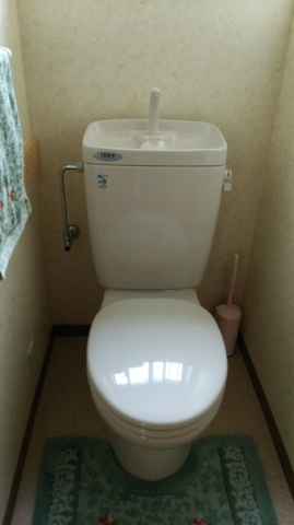 トイレ取替工事　茨城県鹿嶋市　CES9767F-NW1