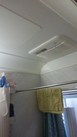 浴室乾燥機取替え工事　茨城県土浦市　TYB211G