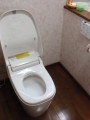 トイレ 蛇口取替工事　熊本県熊本市北区　XCH1401WS