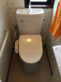 トイレ取替工事　千葉県千葉市中央区　CS230B-SH231BA-W