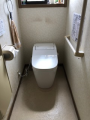 トイレ交換工事　静岡県浜松市西区　XCH1401WS