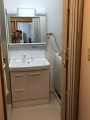 洗面化粧台 蛇口 小型電気温水器交換工事　兵庫県神戸市垂水区
