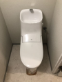 トイレ交換工事　東京都渋谷区　BC-ZA20H-DT-ZA281H-BW1