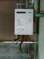 石油給湯器交換工事　静岡県静岡市清水区