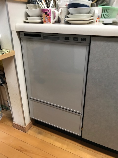 リフォームの生活堂食器洗い乾燥機 リンナイ RSW-F402C-SV ビルトイン フロントオープン