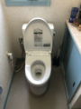 トイレ交換工事　福岡県福岡市東区　TCF4723AKR-NW1