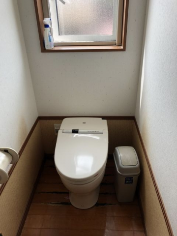 トイレ交換工事　滋賀県高島市　XCH3013WS