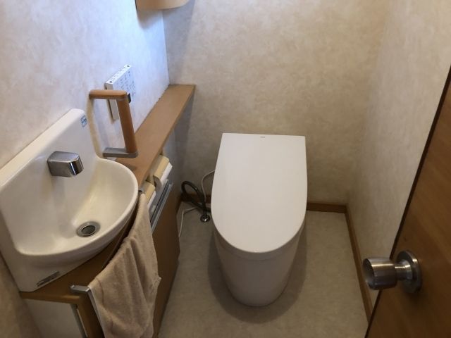 トイレ交換工事　兵庫県加古川市　CES9788FR-NW1