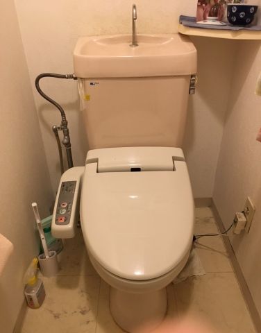 トイレ交換工事　神奈川県横浜市神奈川区　CS232BM-SH233BA-NW1
