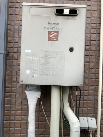 石油給湯器交換工事　長野県長野市　KIBF-4764DKA