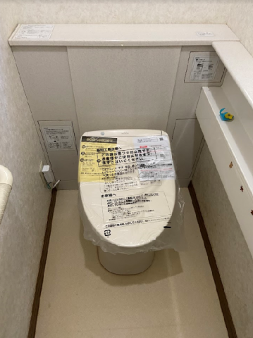 山形県酒田市 | トイレ交換工事の施工事例（TCF4713R-SC1） | 住宅設備