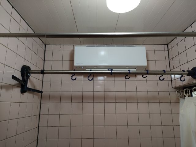 浴室暖房乾燥機交換工事　東京都東久留米市　BDV-4105WKNS