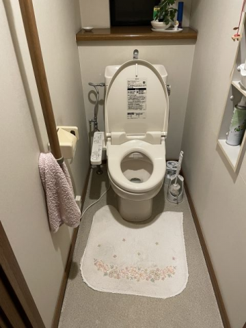 トイレ交換工事　神奈川県横浜市青葉区　CS400B-SH401BA-NW1