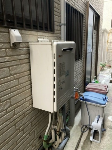 ガス給湯器交換工事　兵庫県神戸市中央区