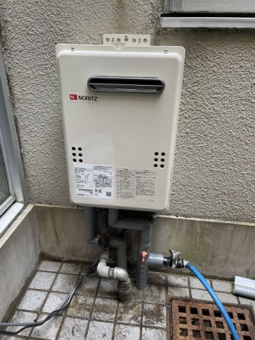 ガス給湯器交換工事　福岡県福岡市博多区
