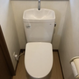 トイレ交換工事　神奈川県横浜市鶴見区　TCF4714AK-NW1