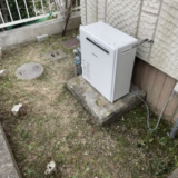 ガス給湯器交換工事　福岡県宗像市　RUF-A2400SAG-B-set-LPG