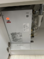小型電気温水器交換工事　東京都世田谷区　RESK12A1R