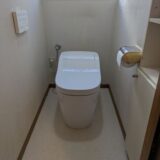 トイレ交換工事　静岡県菊川市　XCH1601MWSK