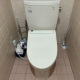 便座交換工事　静岡県掛川市　TCF6543AM-SC1